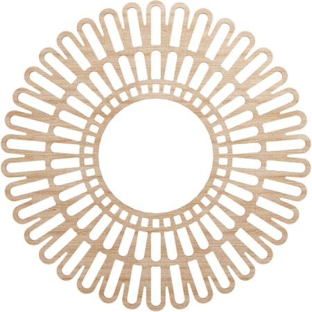 Ekena Millwork Cornelius Wood Fretwork Pierced Ceiling Medallion, Alder, 30"OD x 11 1/8"ID x 3/8"T CMWP30X0375CRAL